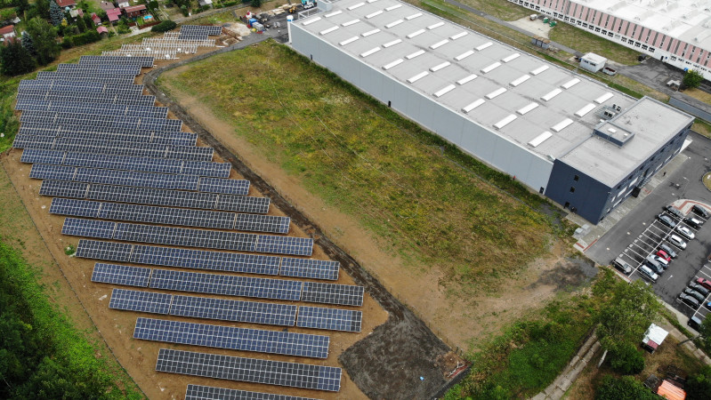 Stavíme novou fotovoltaickou elektrárnu (FVE)